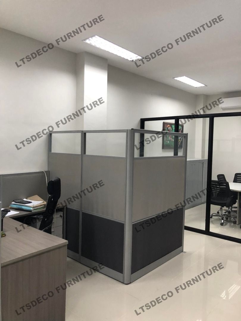 workstation table cubicles office partition furnitures (Category: Office Furniture & Fixtures) located in Mandaluyong City. Submitted by jessalyn.montero (Listing ID 1471135988, Image 3). Description: 👉Are you looking for WORKSTATION, MODULAR CUBICLES OFFICE PARTITION, and OFFICE FURNITURE SUPPLIER? LTSDECO Furniture, is direct supplier, manufacturer, and trusted provider of high quality, affordable and durable modular office divider partition, 