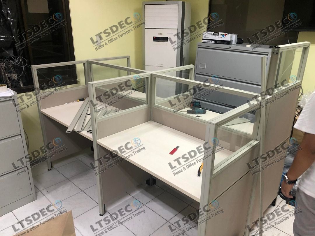 workstation table customized office partition furnitures (Category: Office Furniture & Fixtures) located in Quezon City. Submitted by lailace (Listing ID 1471203215, Image 2). Description: 👉Are you looking for WORKSTATION, MODULAR CUBICLES OFFICE PARTITION, and OFFICE FURNITURE SUPPLIER? LTSDECO Furniture, is direct supplier, manufacturer, and trusted provider of high quality, affordable and durable modular office divider partition, home and off