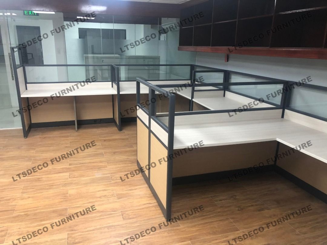 WORKSTATION TABLE DESK OFFICE PARTITION FURNITURES (Category: Office Furniture & Fixtures) located in Quezon City. Submitted by kaorie (Listing ID 1471189871, Image 2). Description: 👉Are you looking for WORKSTATION, MODULAR CUBICLES OFFICE PARTITION, and OFFICE FURNITURE SUPPLIER? LTSDECO Furniture, is direct supplier, manufacturer, and trusted provider of high quality, affordable and durable modular office divider partition, home and office fur