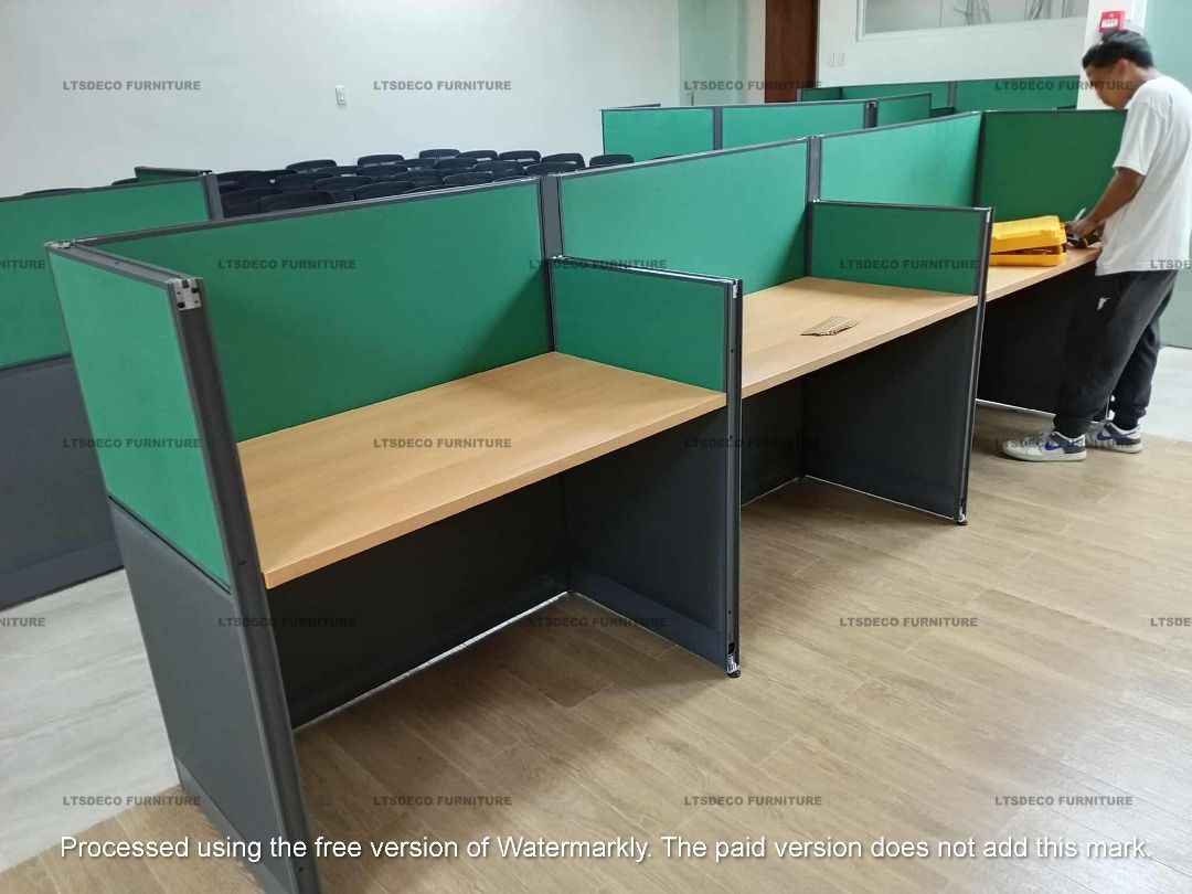 WORKSTATION TABLE MODULAR CUSTOMIZED OFFICE PARTITION FURNITURES (Category: Office Furniture & Fixtures) located in Quezon City. Submitted by maxinelot (Listing ID 1471188894, Image 1). Description: 👉Are you looking for WORKSTATION, MODULAR CUBICLES OFFICE PARTITION, and OFFICE FURNITURE SUPPLIER? LTSDECO Furniture, is direct supplier, manufacturer, and trusted provider of high quality, affordable and durable modular office divider partition, ho