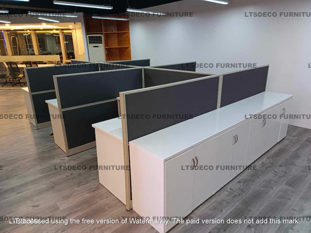 workstation tables cubicles office partition furnitures (Category: Office Furniture & Fixtures) located in Quezon City. Submitted by lailace (Listing ID 1471145143, Image 3). Description: 👉Are you looking for WORKSTATION, MODULAR CUBICLES OFFICE PARTITION, and OFFICE FURNITURE SUPPLIER? LTSDECO Furniture, is direct supplier, manufacturer, and trusted provider of high quality, affordable and durable modular office divider partition, home and offi