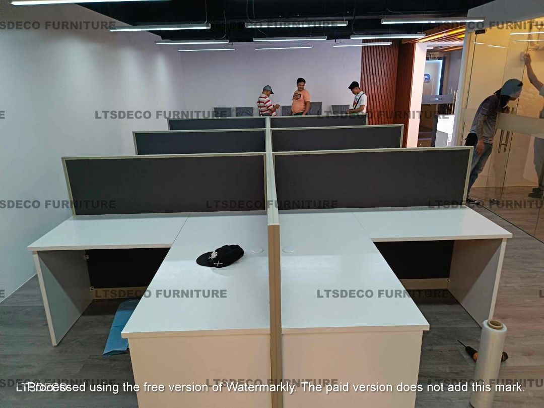 workstation tables cubicles office partition furnitures (Category: Office Furniture & Fixtures) located in Quezon City. Submitted by lailace (Listing ID 1471145143, Image 2). Description: 👉Are you looking for WORKSTATION, MODULAR CUBICLES OFFICE PARTITION, and OFFICE FURNITURE SUPPLIER? LTSDECO Furniture, is direct supplier, manufacturer, and trusted provider of high quality, affordable and durable modular office divider partition, home and offi