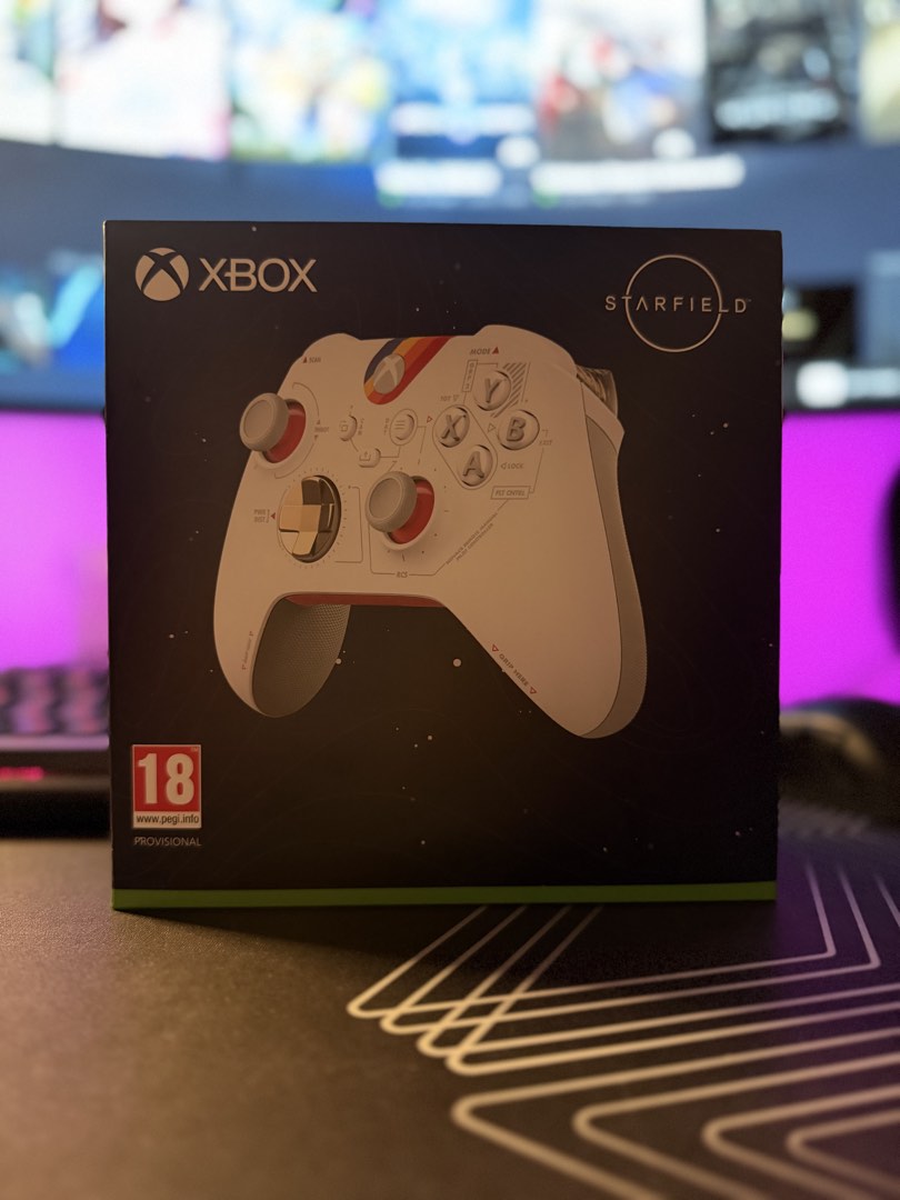 Video Game Controller Models Xbox Starfield Limited Edition Wireless Controller, Video Gaming ...