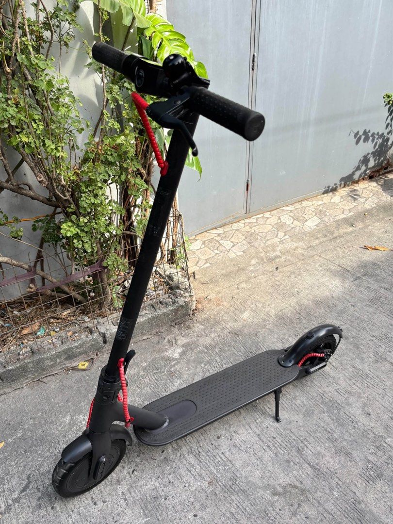 Xiaomi Electric Scooter (Category: Skates, Rollerblades & Scooters) located in Quezon City. Submitted by silentowl_1cc658 (Listing ID 1471189636, Image 3). Description: FOR SALE!!! Original Xiaomi Electric Scooter Pro ☑️ Healthy Battery ☑️ Pang malayuan (long range) ☑️ Unli Check ☑️ Gagamitin nalang (Ride and Go) ☑️ Tire upgraded ☑️Makinis pa Inclusion: Charger, Dashboard Cover Issue? No performance issue, May mga gasgas lang, normal naman sa 2nd