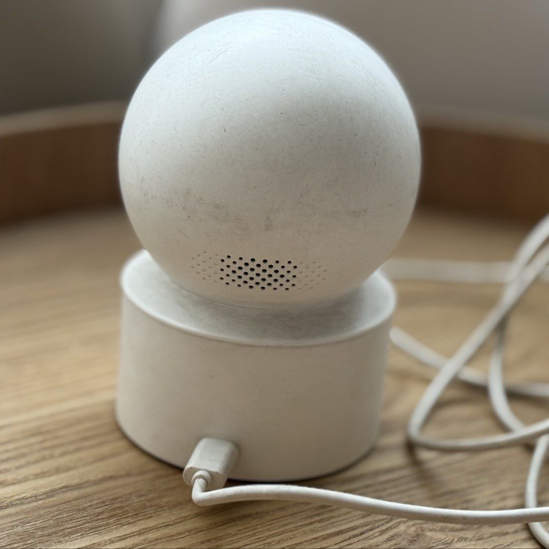 Xiaomi Smart CCTV Surveillance Camera C200 (Category: Security Systems & CCTV Cameras) located in Marikina City. Submitted by lovegoeson (Listing ID 1471150343, Image 3). Description: - Item: Xiaomi Smart Camera C200 (White) - Model Number: MJSXJ14CM - Production Date: 10/2023 - Inclusions: Power cable and USB plug - Features: Pan and tilt design with built-in speaker on the back - Condition: 100% working condition, shows minor dust marks from re
