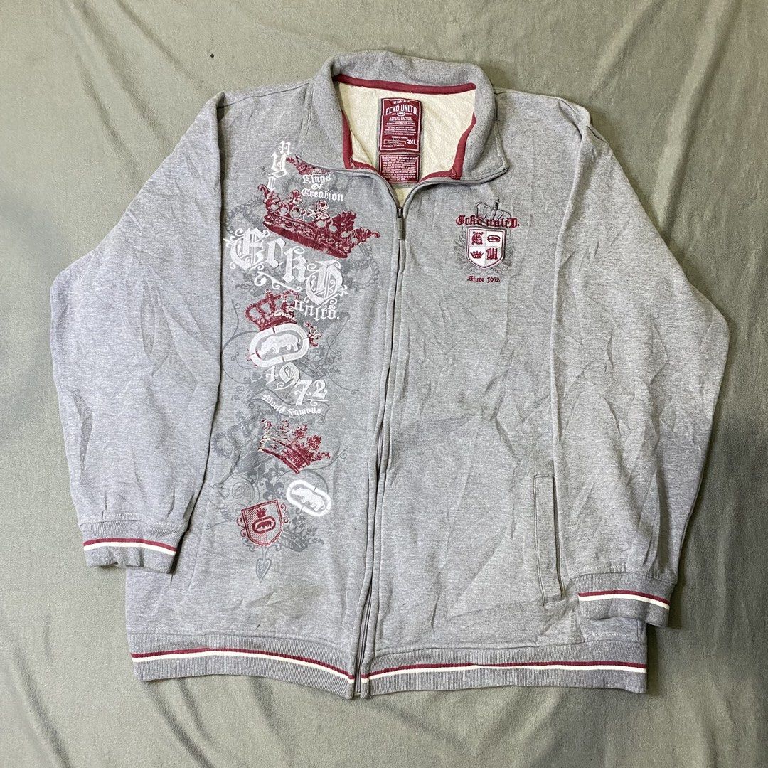Y2k Ecko Unltd Jacket (Category: Coats, Jackets and Outerwear) located in Dasmarinas. Submitted by slime_thrifts (Listing ID 1471254681, Image 1). Description: Y2k Ecko Unltd Jacket 26 x 31 Excellent No issue Need wash only ₱1500 + sf.