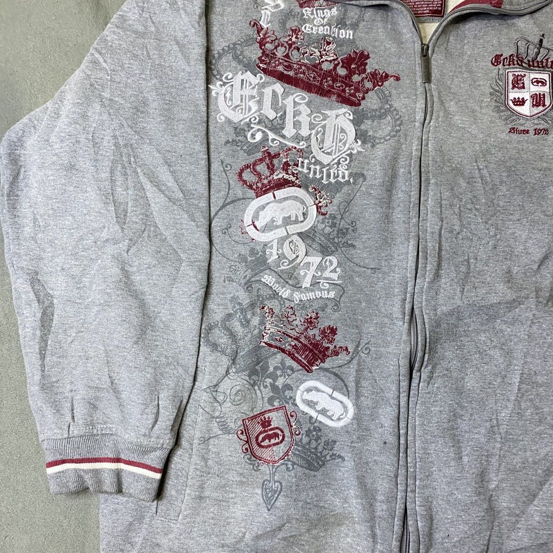 Y2k Ecko Unltd Jacket (Category: Coats, Jackets and Outerwear) located in Dasmarinas. Submitted by slime_thrifts (Listing ID 1471254681, Image 3). Description: Y2k Ecko Unltd Jacket 26 x 31 Excellent No issue Need wash only ₱1500 + sf.
