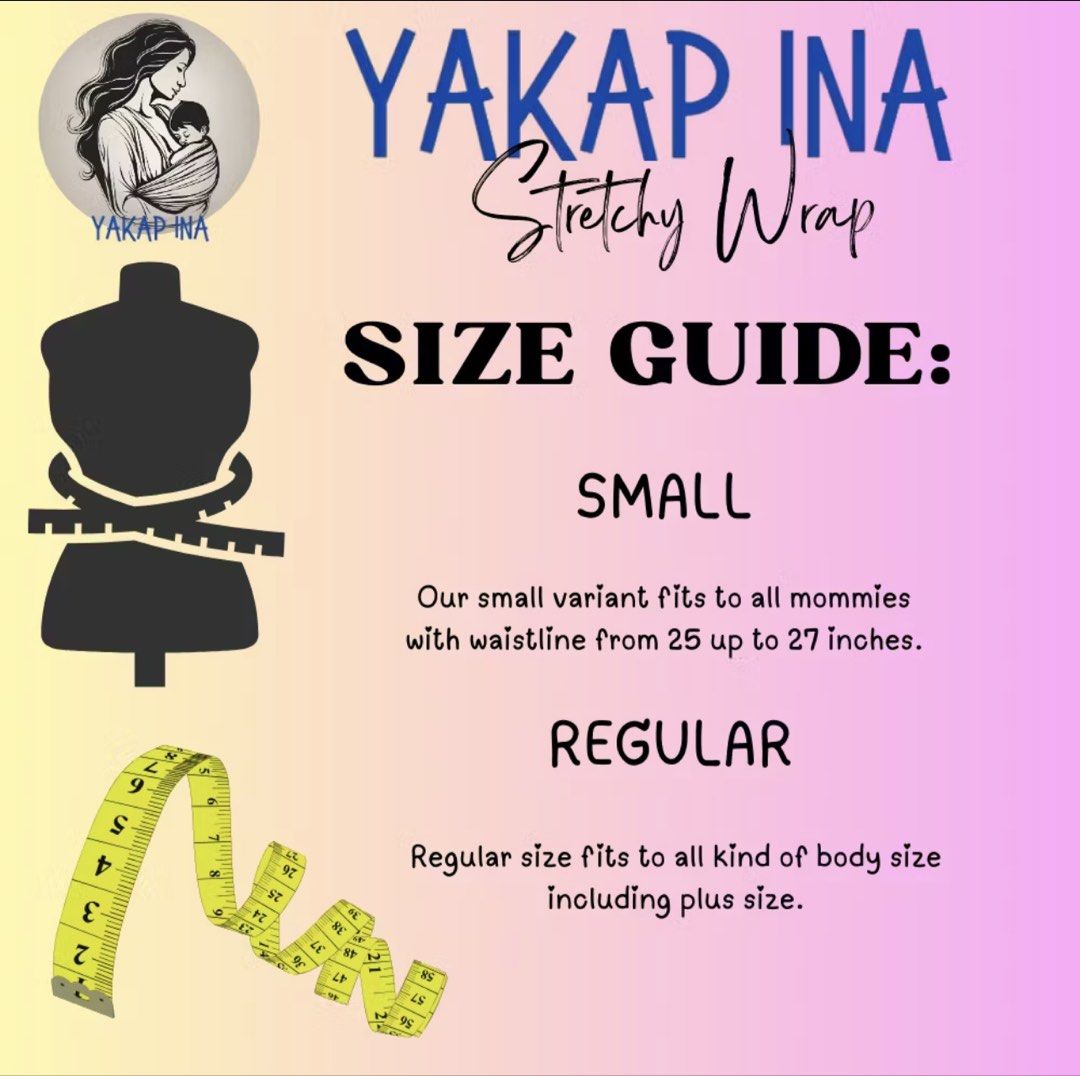 Yakap Ina Stretchy Wrap (Navy-Regular size) (Category: Carriers & Slings) located in Caloocan City. Submitted by thetidytreadph (Listing ID 1471146406, Image 2). Description: Never used.