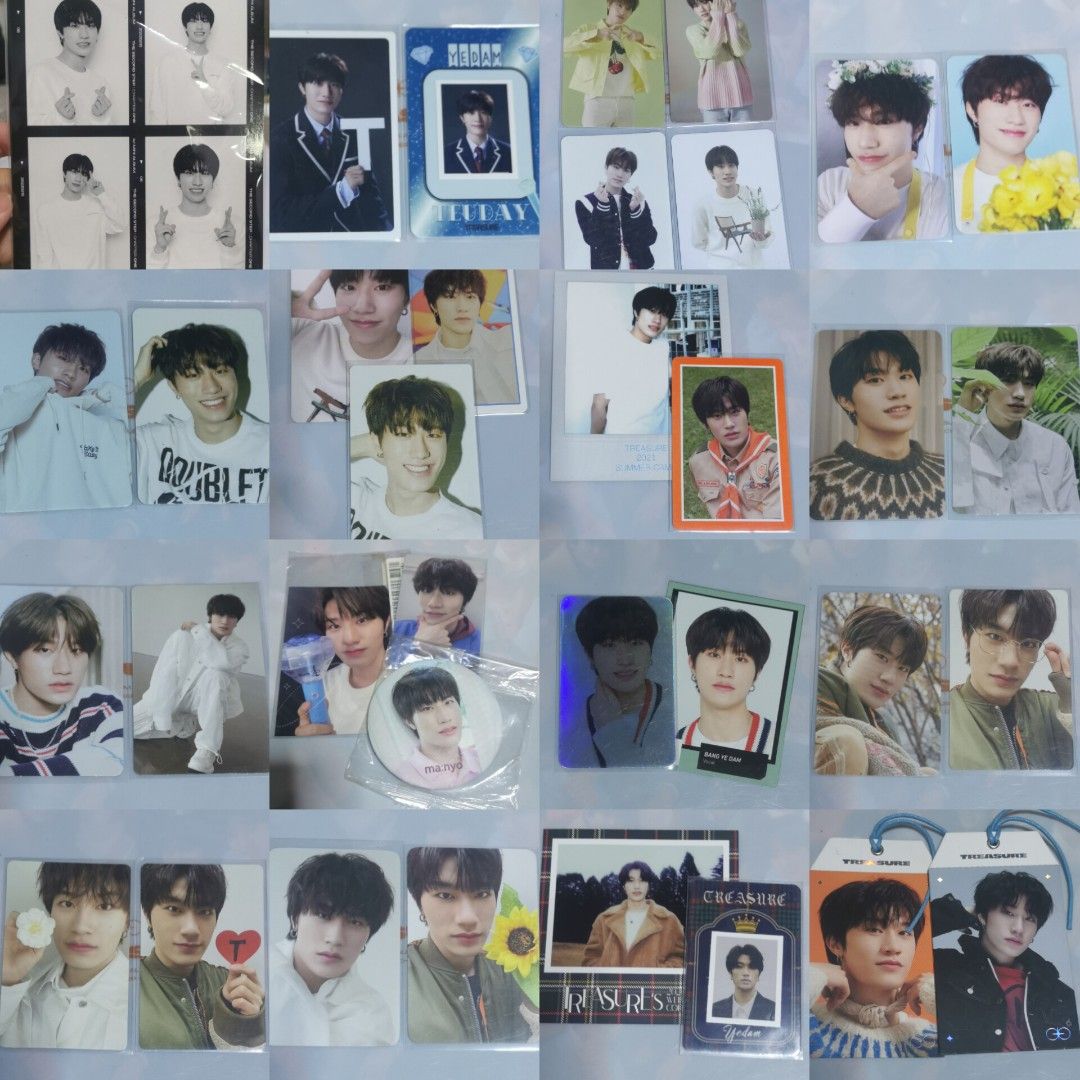 YEDAM photocards and merch (Category: K-Wave Merchandise) located in Quezon City. Submitted by louievilla (Listing ID 1471259268, Image 1). Description: Take all for 1350php Original Decluttering Letting go of all my collections. Loc: Maries Village, QC QR payment upon pick up if same day J&T delivery available (sf c/o buyer).