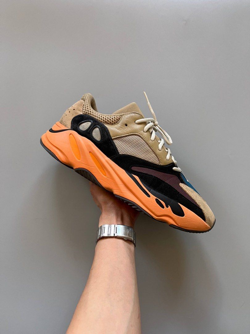 YEEZY 700 AMBER (11.5US) (Category: Sneakers) located in Baguio. Submitted by grabUrPairs (Listing ID 1471154124, Image 1). Description: EXCELLENT SIGNS OF USAGE 11.5US/29.5CM PAIR ONLY AUTHENTIC.
