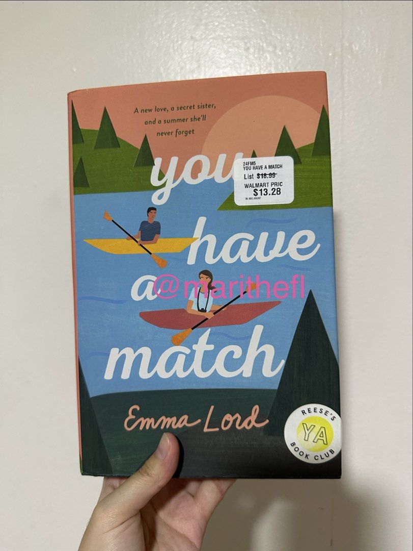 You Have a Match by Emma Lord (Category: Storybooks) located in Santa Rosa. Submitted by marithefl (Listing ID 1471168820, Image 1). Description: - Authentic hardbound copy bought from National Bookstore for ₱450. - No annotations. - Dust jacket has no tear or fold. RFS: Dent School Funds LOC: Santa Rosa City, Laguna MOP: Gcash, Maya, BPI * No rush shipping, please! (Student here) 😇.