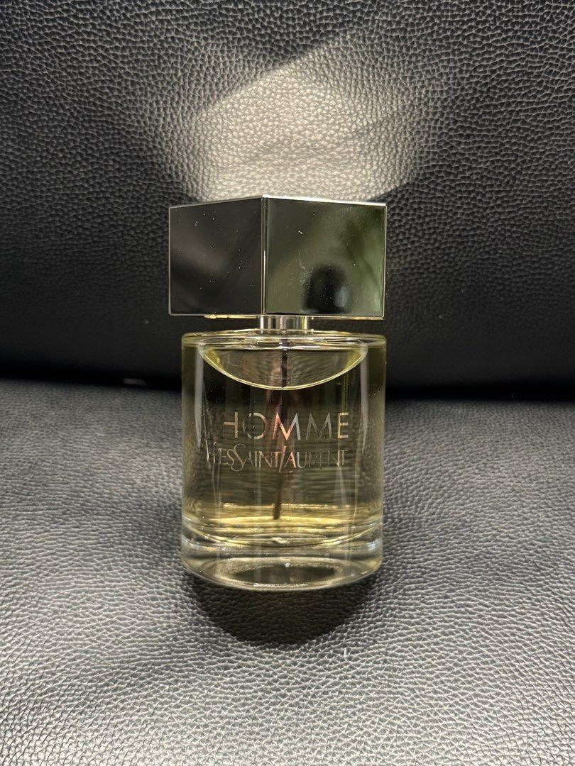 YSL L’Homme (Category: Fragrance & Deodorants) located in Muntinlupa City. Submitted by kayecarranceja (Listing ID 1471196617, Image 1). Description: YSL L’Homme 100ml Tester Bottle 100% JL 💯Authentic, from 🇺🇸 price negotiable! .