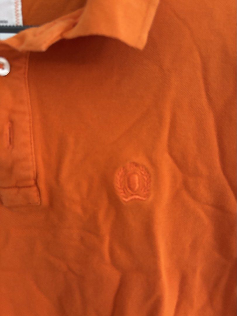 zara classic orange polo shirt (Category: Tshirts & Polo Shirts ) located in Manila. Submitted by iyahpreloved_ (Listing ID 1471194815, Image 3). Description: size L! .