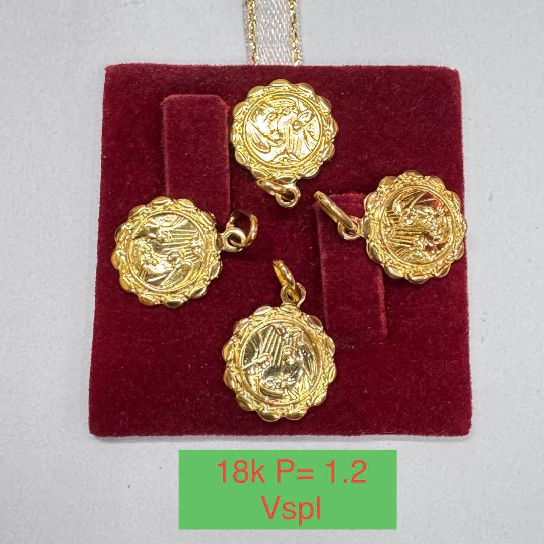 18k Saudi gold pendant (Category: Necklaces) located in Manila. Submitted by bhelgoldseller2ndaccount (Listing ID 1471328763, Image 3). Description: New!!✨New!!✨New!! Authentic 18k Saudi Golds 💯pawnable/naisasanla 💯with high appraisal rate 💯good investment 💯Direct supplier price 👉OPEN for resellers 🌺please take time to evaluate their actual sizes and grams 👉Best panggift for all occasions ✅ Sold per grams not per piece Kya lowest price ✅Wi