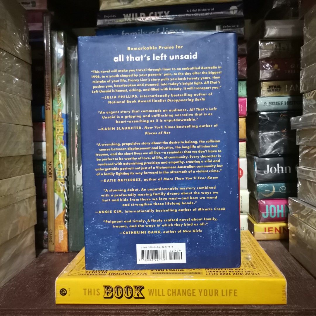 All That's Left Unsaid by Tracey Lien [authentic] (Category: Storybooks) located in Zamboanga. Submitted by papelatpangarap (Listing ID 1471426811, Image 2). Description: .