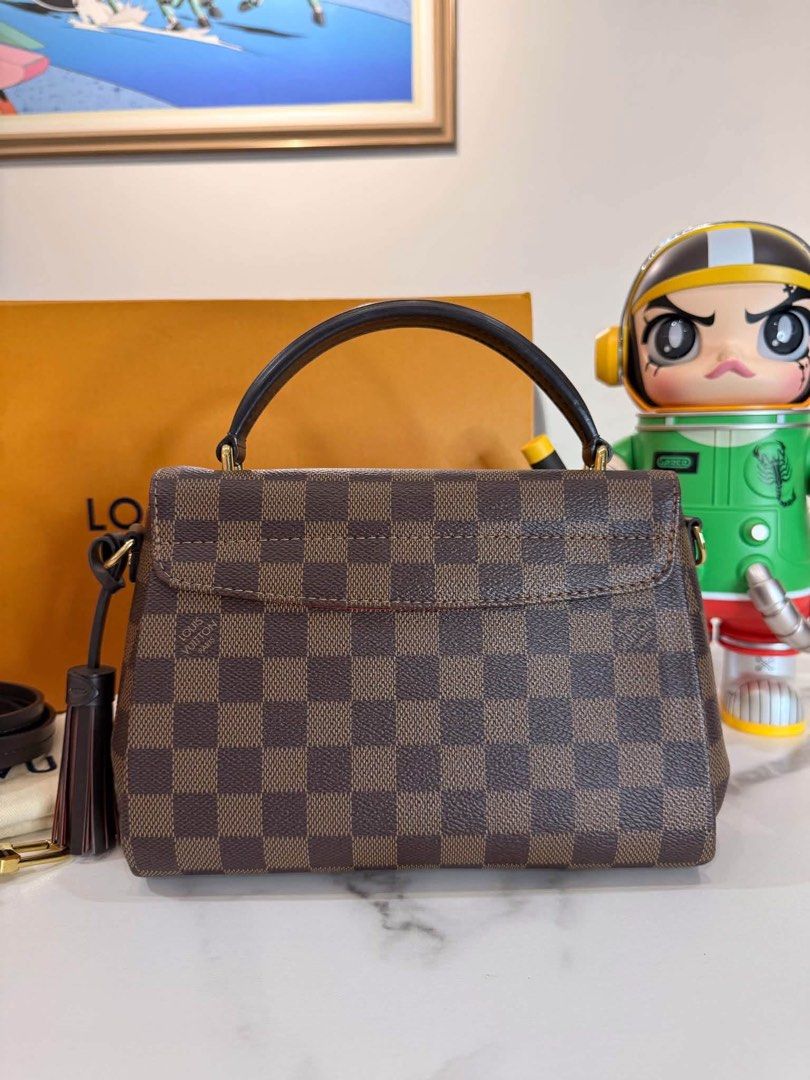 Authentic Louis Vuitton (Category: Luxury Apparel) located in Manila. Submitted by chloe_luxuries (Listing ID 1471358460, Image 2). Description: Guaranteed Original Louis Vuitton Croisette Damier ebene Still in very good condition Comes with longstrap and dustbag Pm for those interested .