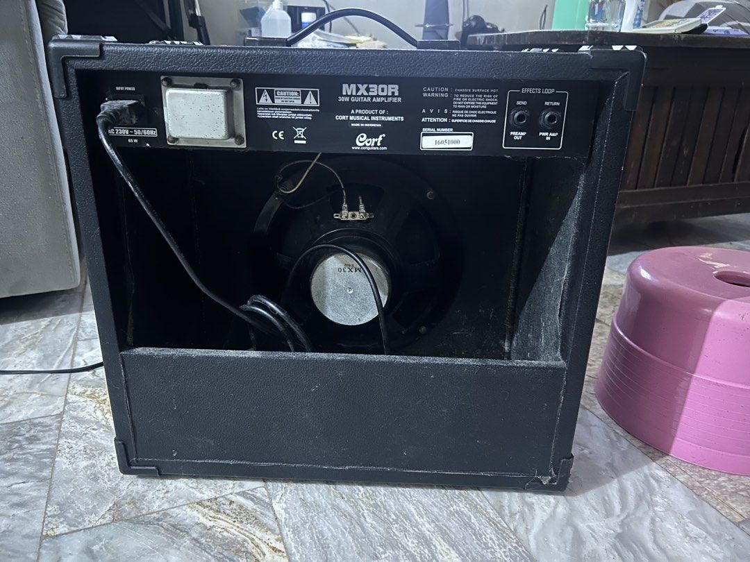 CORT MX30R 30W Guitar Amplifier (Category: Musical Instruments) located in Manila. Submitted by usahana2000 (Listing ID 1471374860, Image 2). Description: Well used Cort Amplifier. .