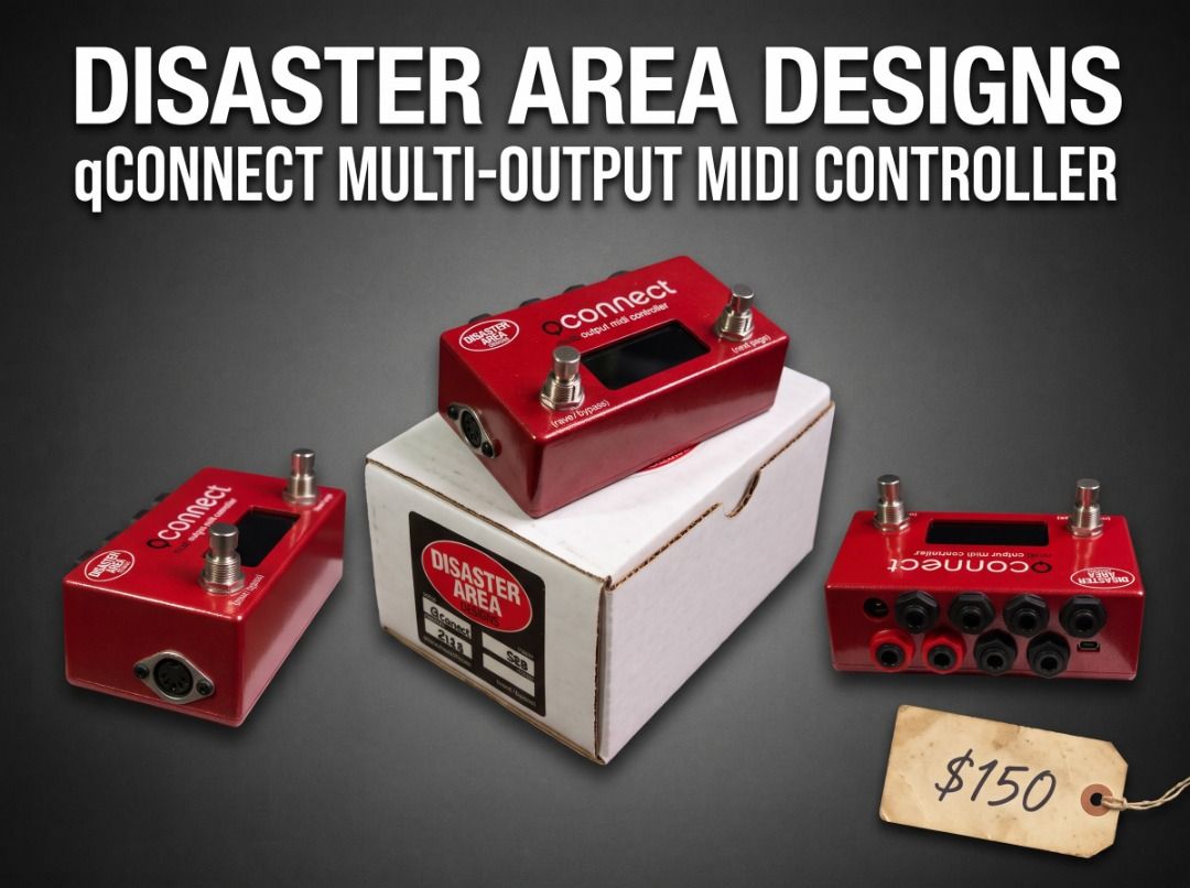 Disaster Area Designs qConnect Multi-Output MIDI Controller, Hobbies ...