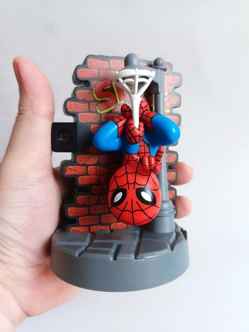 Hanging Spider-Man Marvel Collectible Figure (Category: Action & Battle Toys) located in Cebu City. Submitted by comicare (Listing ID 1471350609, Image 1). Description: Please take the time to READ: Hanging Spider-Man (working) Marvel Spider-Man ₱450.00 📌 photo of the actual item posted 📌 good as new 📌 fixed price 📌 payment 1st before shipping 📌 location is in Cebu City 📌 pm for more info ⛔ NO to pictures of the item with my name ⛔ NO to UN