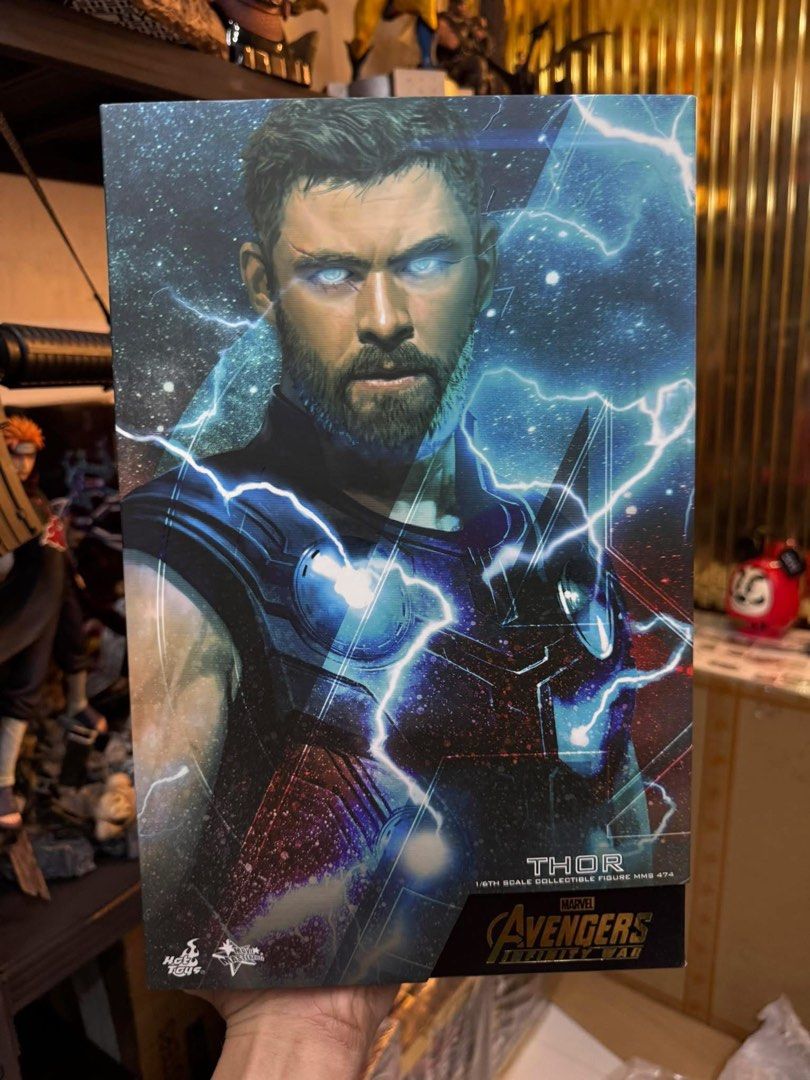 Hot toys Thor (Misb) (Category: Figurines & Statues) located in Paranaque City. Submitted by icko007 (Listing ID 1471332972, Image 1). Description: Hot toys God Of Thunder THOR” Infinity war sealed / Brandnew Price 9300 No Rush Shipping /Dibs now pay now Location Paranaque Payment Gcash/Bpi Shipping Lalamove/Lbc Buyers Risk / Fee ‼️Seller is not responsible for: lost, stolen, or damaged packages..