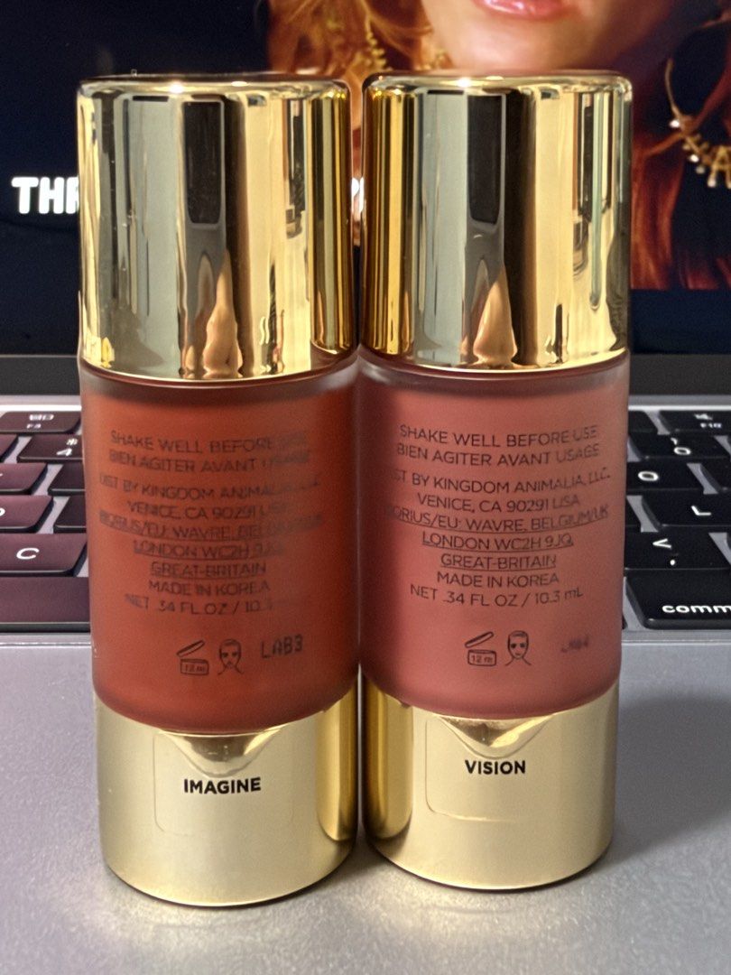 Hourglass Unreal Liquid Blush (Category: Makeup) located in Manila. Submitted by annjniel_28 (Listing ID 1471308855, Image 2). Description: For Sale Only: Hourglass Blushes Shades: Imagine (BrandNew not yet used) Vision (still have more than 80% of product) From Hourglass HK Rfs: decluttering Sdd c/o buyer Last proce posted for the duo! :) .