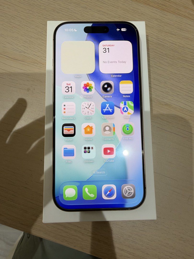 Iphone 16 pro 128gb (Category: iPhone 16 Series) located in Manila. Submitted by charlesebchan (Listing ID 1471309226, Image 1). Description: Iphone 16 pro 128gb dessert titanium No issue no dents no history of repair 89 bh FU.