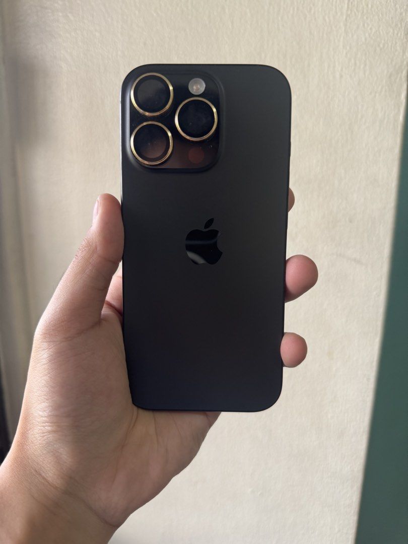 iPhone 16 Pro 128gb (Category: iPhone 16 Series) located in San Juan City. Submitted by amerillee (Listing ID 1471406885, Image 2). Description: FOR SALE ✅ iPhone 16 Pro ✅ No issue/No Repair ✅ 128gb Storage ✅ Color: Black Titanium ✅ Battery Health: 91% ✅ NTC Variant ✅ Openline ✅ Unli Reset is okay ✅ 3u tools is okay comes with original cable, case, and installed lens protector Trade price is higher than selling price 36,500 only! 📍MEET UP: San J