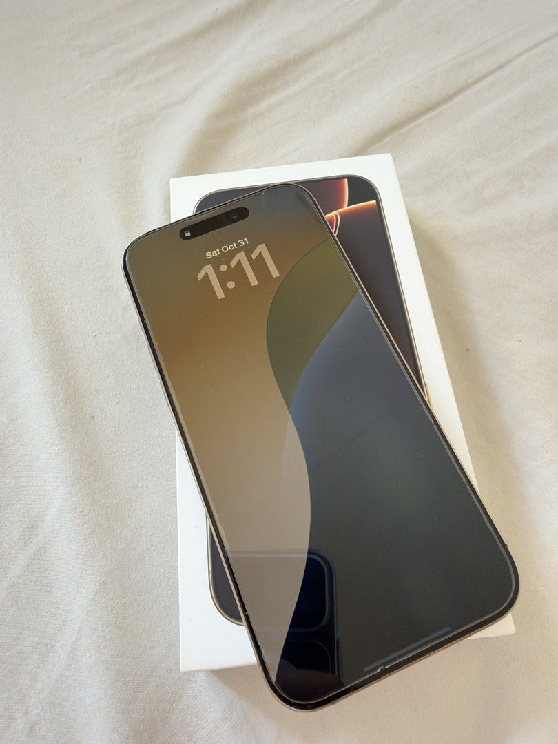 iPhone 16 Pro max 256GB (Category: iPhone 16 Series) located in Silang. Submitted by izkhie (Listing ID 1471339712, Image 1). Description: - Model: iPhone 16 Pro Max - Storage: 256GB - Color: Desert Titanium - Network: Openline (All networks supported) - Battery Health: 88% - Condition: Good pre-owned condition - Inclusions: Unit and original box only - Delivery: Open for meetups.