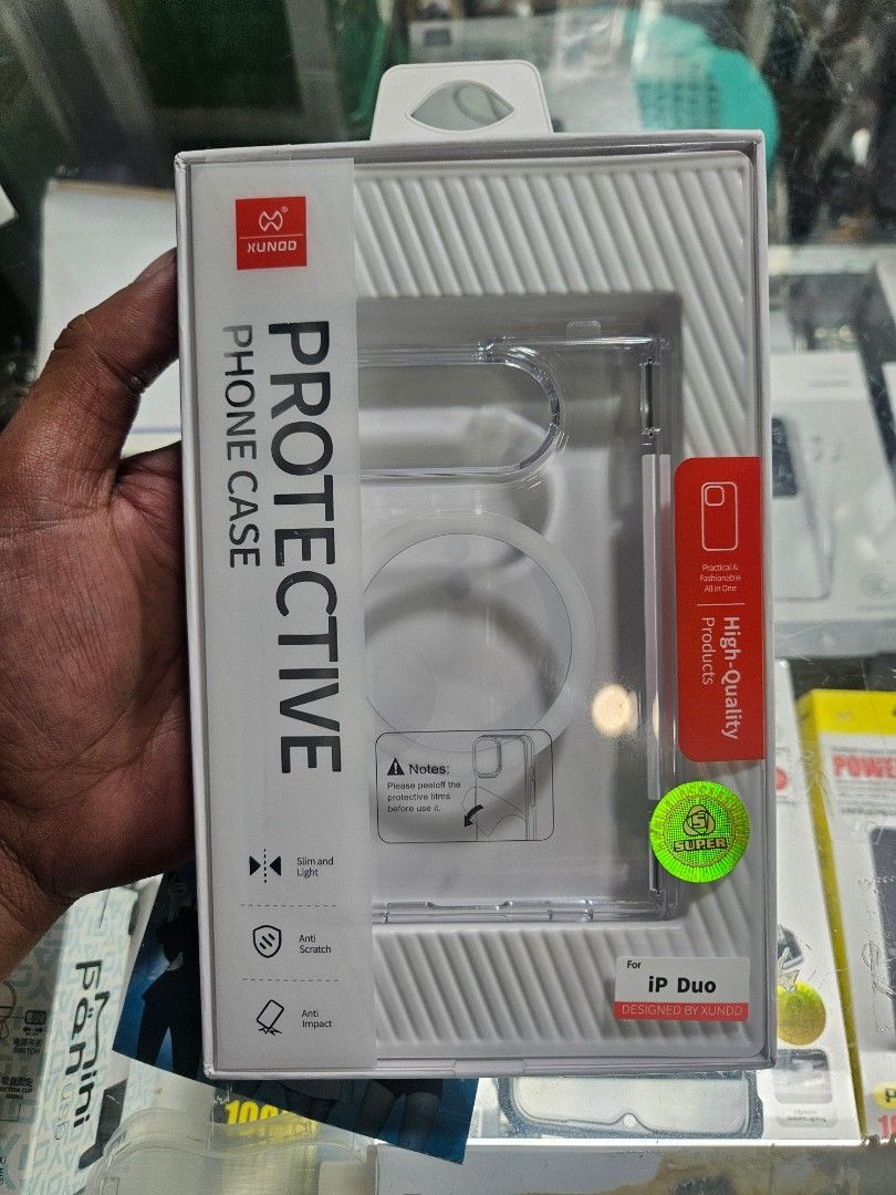Iphone Duo back case with magsafe (Category: Cases & Sleeves) located in Pasay City. Submitted by son_castor (Listing ID 1471311575, Image 1). Description: iphone duo back case.
