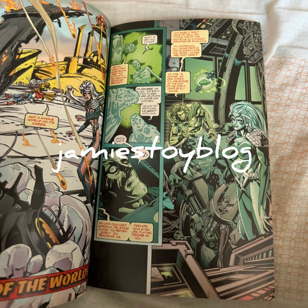 JLA New World Order Graphic Novel DC Comics (Category: Comics & Manga) located in Quezon City. Submitted by ohitsninja (Listing ID 1471373926, Image 3). Description: - Title: JLA: New World Order (DC Comics) - Creative Team: Written by Grant Morrison with art by Howard Porter and John Dell - Featured Heroes: Superman, Batman, Wonder Woman, The Flash, Green Lantern, Aquaman, and Martian Manhunter - Format: Softcover trade paperback - Condition: Br