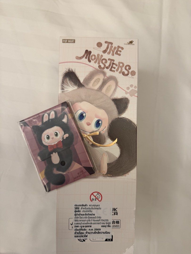 LABUBU THE MONSTERS CAT MODE (MIDNIGHT KITTY) (Category: Designer & Blind Box Toys) located in Manila. Submitted by slushi.shark (Listing ID 1471333388, Image 1). Description: .