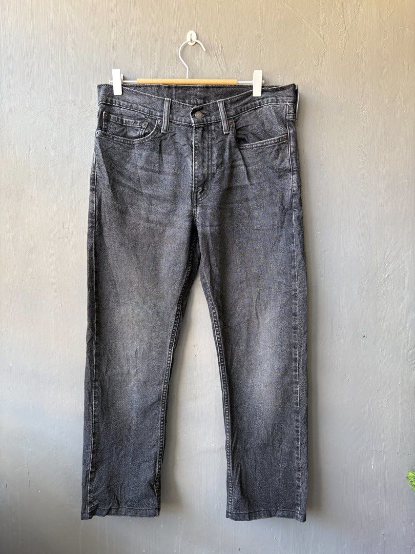 Levi's 511 Slim Fit Black Jeans (Category: Jeans) located in Manila. Submitted by nofits.garments (Listing ID 1471339412, Image 2). Description: Levis 511 Slim Fit Jeans Washed Black Denim Waist 34 Length 37 Leg opening 7 In pristine condition No issue.