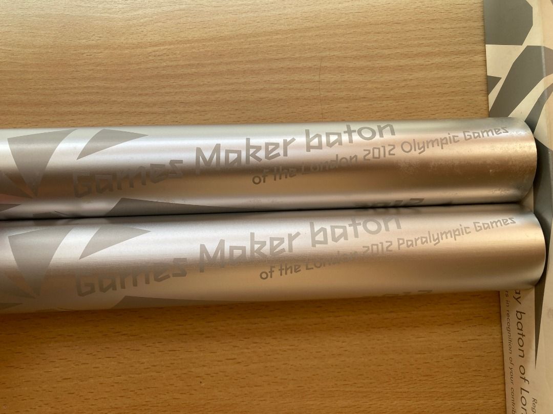 London 2012 Games Maker Baton Set (Category: Other Merchandise) located in Quezon City. Submitted by ingga_preloved (Listing ID 1471301871, Image 3). Description: Up for grabs is a rare, highly collectible set of official London 2012 Games Maker Souvenir Relay Batons. These were exclusively given to the "Games Maker" volunteers who helped make the 2012 London Olympic and Paralympic Games possible. Perfect addition for sports memorabilia collector