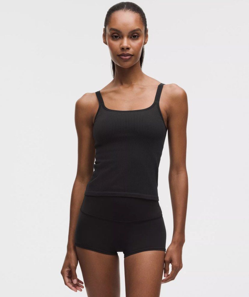Lululemon | ebb to street scoop / dot 8 (Category: Activewear) located in Cebu City. Submitted by rarathriftedcb (Listing ID 1471334393, Image 2). Description: Lululemon ✅ Ebb to street Neck scoop Tank tops Dot 8 tag 🏷️ Large asian ✅ 750pesos + sf 95 Padded Location : Cebu city Page : rara thrifted Jnt nationwide Message us 📩.
