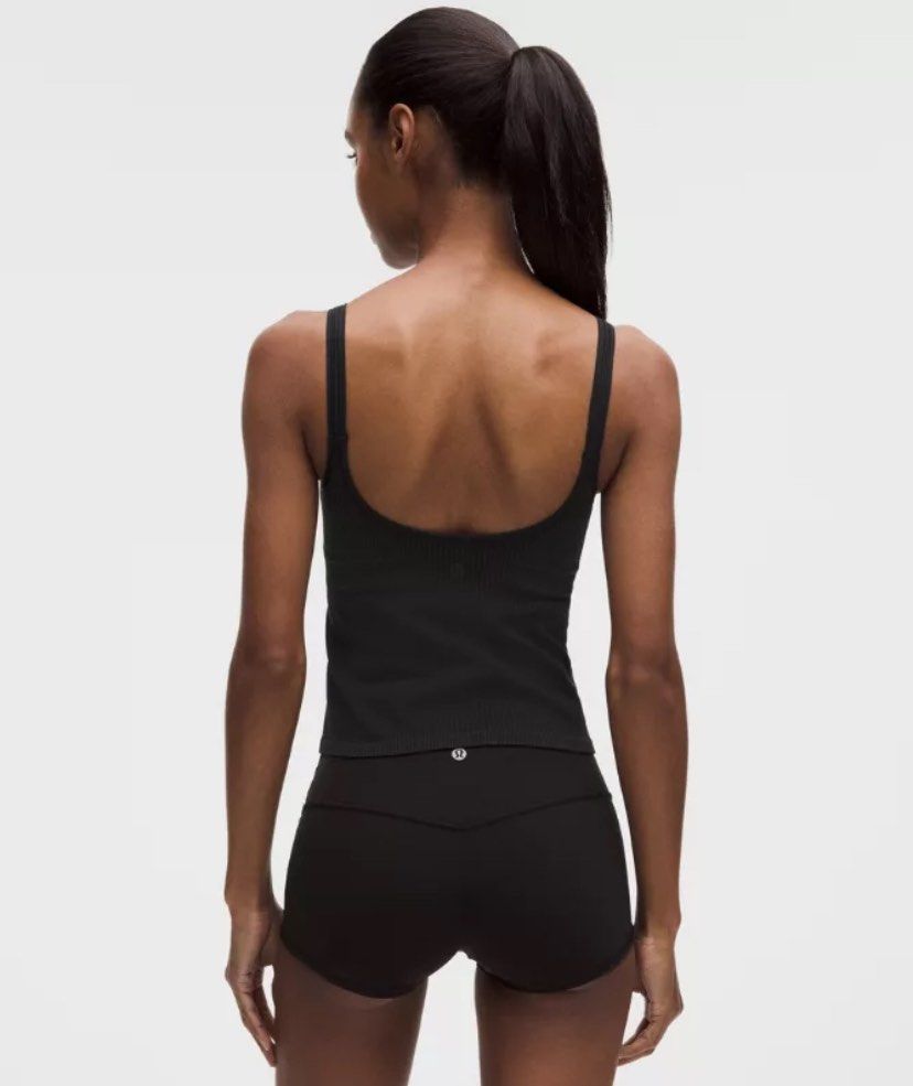 Lululemon | ebb to street scoop / dot 8 (Category: Activewear) located in Cebu City. Submitted by rarathriftedcb (Listing ID 1471334393, Image 1). Description: Lululemon ✅ Ebb to street Neck scoop Tank tops Dot 8 tag 🏷️ Large asian ✅ 750pesos + sf 95 Padded Location : Cebu city Page : rara thrifted Jnt nationwide Message us 📩.