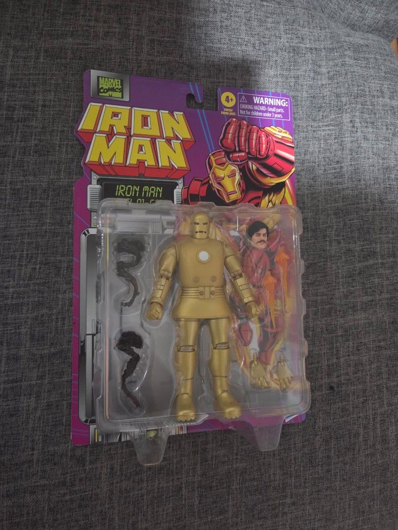 Marvel Legends Iron Man Model 1 (Category: Figurines & Statues) located in Manila. Submitted by edward_curugan (Listing ID 1471453157, Image 1). Description: MISB Marikina Location Shipping shouldered by buyer.