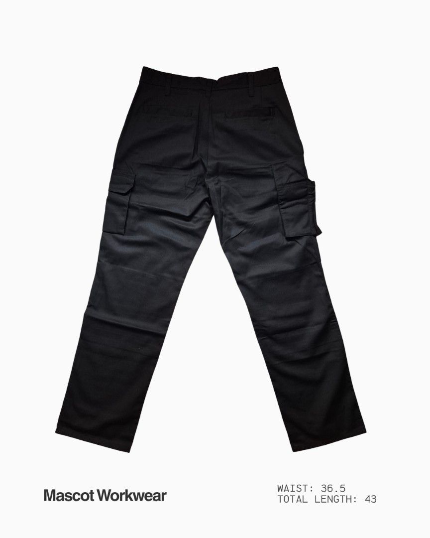 Mascot Workwear Black Jeans (Category: Jeans) located in Quezon City. Submitted by studiothrifty (Listing ID 1471308273, Image 2). Description: Mascot Workwear Black Jeans waist - 36.5in length - 43in Details: Black with Orig Tags Message for more photos or inquiries.
