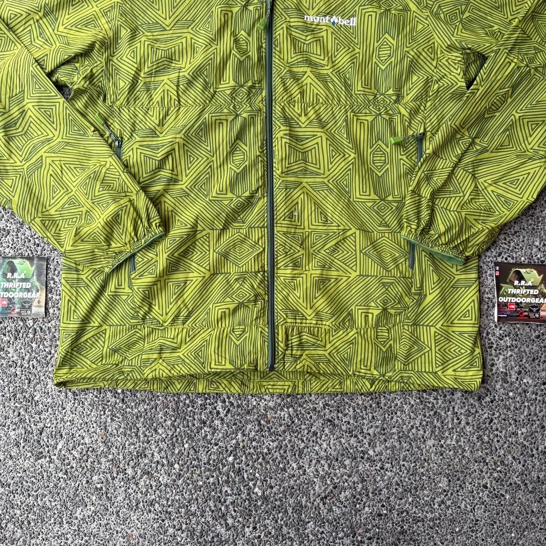 Montbell Wind Blast Print Parka Jacket Men’s (Category: Coats, Jackets and Outerwear) located in Caloocan City. Submitted by rjlthrifts (Listing ID 1471298721, Image 3). Description: Montbell Wind Blast Print Parka Jacket Men’s lightweight, wind shell designed specifically for active outdoor use and everyday transition. Excellent Condition Color Rate 10/10 S on tag 25 Length 21 Width No Issue. Price. 1,880 Loc. South Caloocan Courier. J&T.