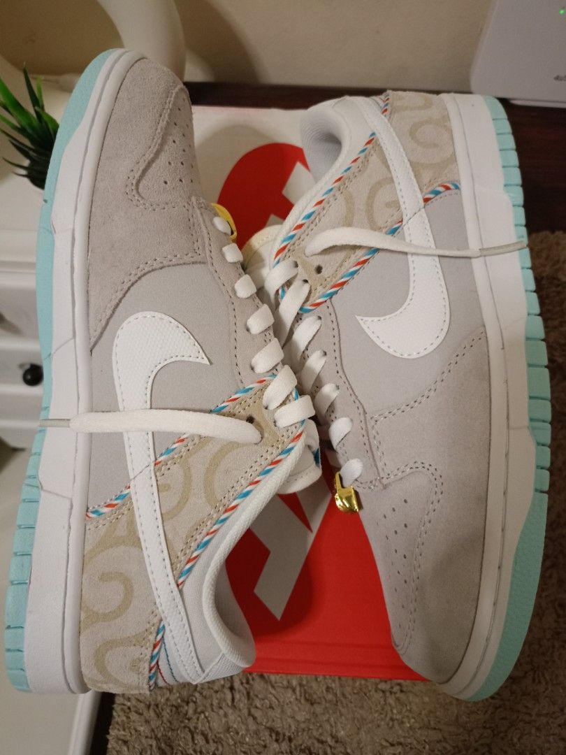 Nike Dunk Low Retro "Barbers" 8.5usm (Category: Sneakers) located in Valenzuela. Submitted by One.Only.Nan (Listing ID 1471305478, Image 2). Description: Size 8.5usm Good as new, as is MOP GCASH MAYA AUB BPI VALENZUELA CITY LOC.