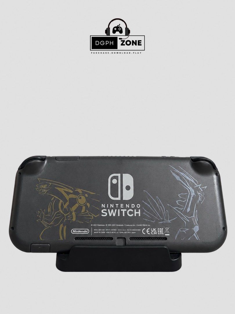 Nintendo Switch Lite Dialga & Palkia Edition (Category: Nintendo) located in Manila. Submitted by watdahick (Listing ID 1471301357, Image 1). Description: NEW UNIT AVAILABLE Nintendo Switch Lite — Dialga & Palkia LIMITED EDITION (32GB) 🎮🕹️ Condition: 8/10 (Excellent Working Condition) -Performance: 100% functional, smooth performance, never repaired or opened. -Joy-Cons: No stick drift. -Buttons: All buttons working crisp and perfectly. -Screen
