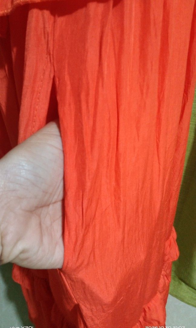 Orange Strappy Maxi dress (Category: Dresses) located in Cebu City. Submitted by laganda (Listing ID 1471324964, Image 3). Description: .