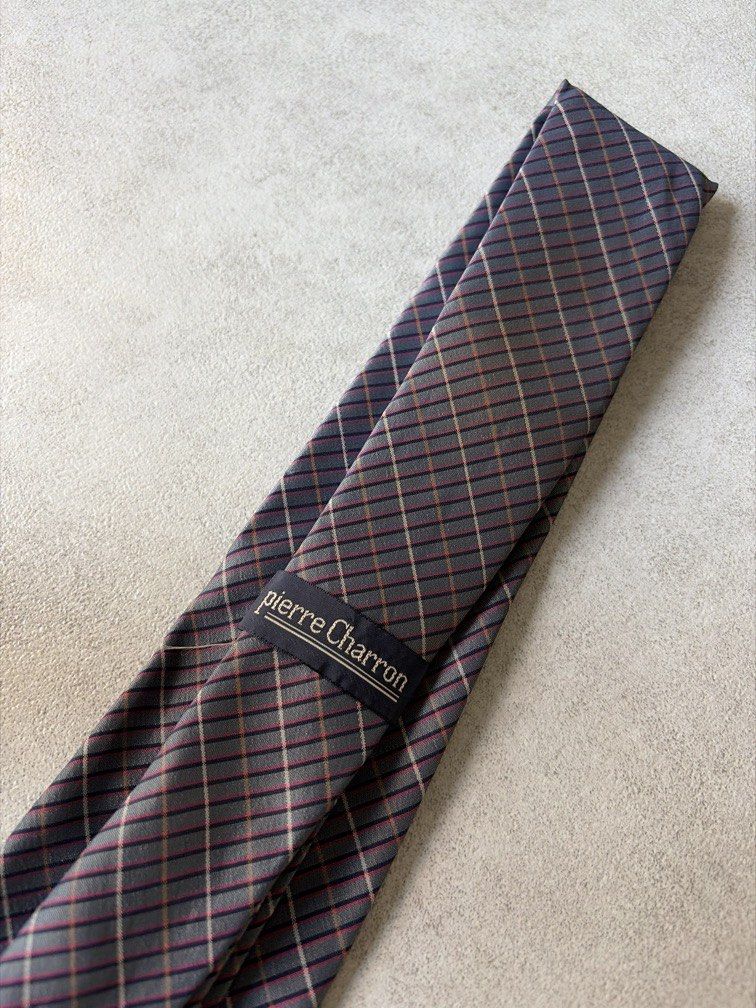 Pierre Charron Necktie (Category: Ties) located in Pasig City. Submitted by chamoisee (Listing ID 1471297002, Image 2). Description: major stain issue.