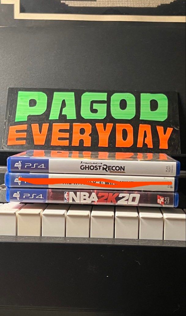 PS4 GAMES TAKE ALL ₱900 (Category: PlayStation) located in Makati City. Submitted by jamesjobli (Listing ID 1466004266, Image 1). Description: TAKE ALL FOR ₱900 - Tom Clancy's Ghost Recon Wildlands ₱700 - NBA 2K20 ₱500 ₱900 if take all Rfs: Already sold my PS4 Marikina area. Shipping will be shouldered by the buyer.