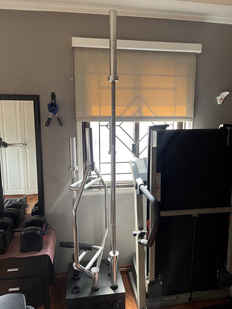 Stainless steel barbell (Category: Weights & Dumbbells) located in Quezon City. Submitted by k_____________ (Listing ID 1471313015, Image 1). Description: Selling Stainless Steel Barbell 7ft Bought from Iron Supply PH for 17.5k Selling it low for 7.5k Knurling is the best! (Gym addicts knows this) RFS: Decluttering.