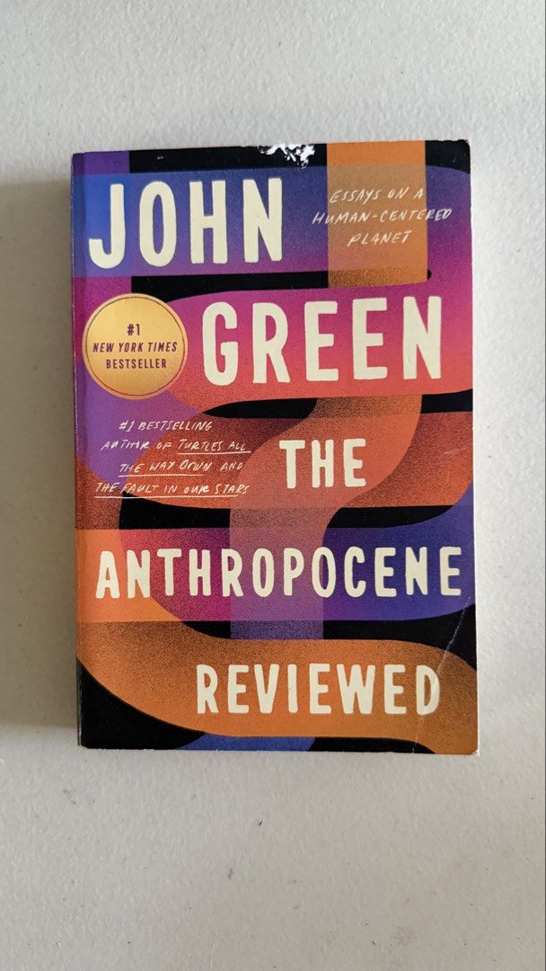 The Anthropocene Reviewed by John Green (Category: Storybooks) located in Binan City. Submitted by greatreads (Listing ID 1471342017, Image 1). Description: This book is preloved. It has pen underlining..