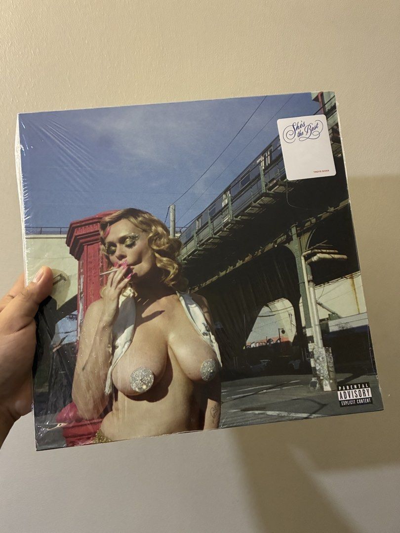 Troye Sivan - She's the Best Vinyl Record (Category: Vinyls) located in Quezon City. Submitted by sashaspinsss (Listing ID 1471316879, Image 1). Description: Brand new and factory-sealed Troye Sivan 'She's the Best' special release record album. Features the original hype sticker and parental advisory label. Clean artwork sleeve. Perfect for collectors!.