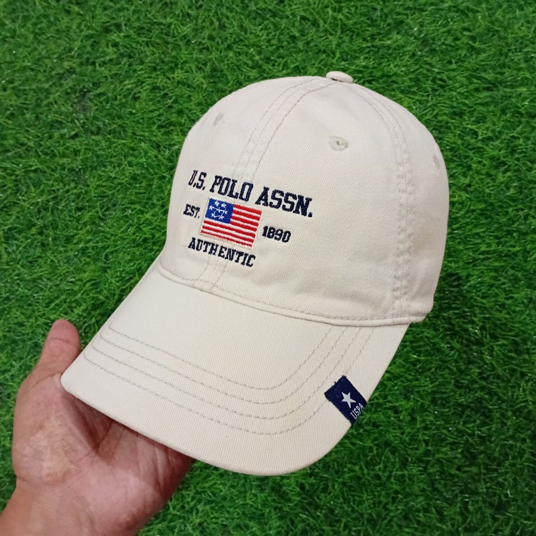 U.S POLO ASSN khaki cap dad hat (Category: Caps & Hats) located in Muntinlupa City. Submitted by rianrax3012 (Listing ID 1471428963, Image 3). Description: .