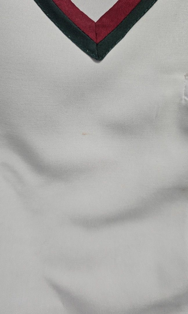 UST CFAD Female Uniform Set (Category: Sets or Coordinates) located in Mandaluyong City. Submitted by adie_sells (Listing ID 1471338438, Image 2). Description: UST CFAD Female Uniform Set (250 each) Polo - XL (has a small red mark, barely noticeable) Pants - 2XL MOP: Gcash MOD: Lalamove/J&T.