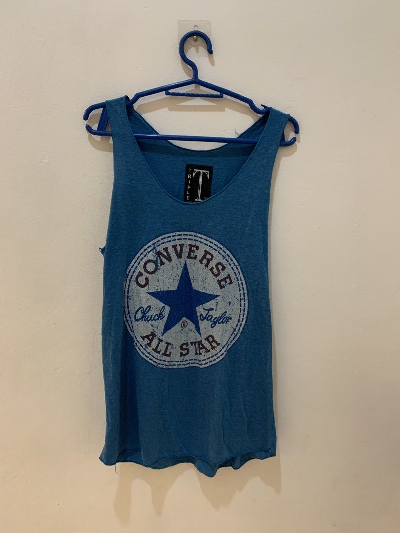 Vintage Converse All Star Tank Top (Category: Others Tops) located in Manila. Submitted by vntgjam (Listing ID 1471300412, Image 1). Description: Vintage Converse Tank Top.