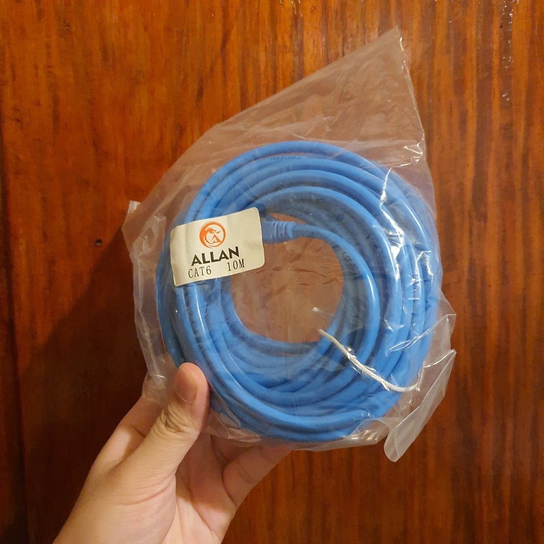 10m cat 6 ethernet lan cable (Category: Gardening Tools & Ornaments) located in Pasig City. Submitted by thethinkers (Listing ID 1465760330, Image 1). Description: .